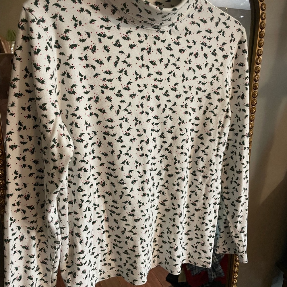 Field Gear Floral Print Long Sleeve Top